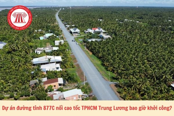  Dự án đường tỉnh 877C nối cao tốc TPHCM Trung Lương bao giờ khởi công?