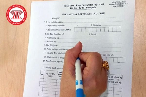 Mẫu giấy đăng ký tạm trú tạm vắng mới nhất 2025 khi thuê phòng trọ? 