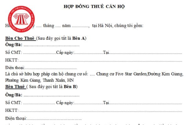 Hợp đồng cho thuê chung cư là gì? Hợp đồng cho thuê chung cư có cần phải công chứng, chứng thực không? 