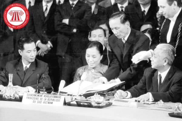 Hiệp định Paris 1973 có tên chính thức là gì?