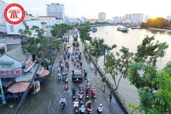 BẢNG THỦY TRIỀU SÀI GÒN NGÀY CAO ĐIỂM TRIỀU CƯỜNG VỚI MỰC NƯỚC LÊN ĐẾN 3 MÉT