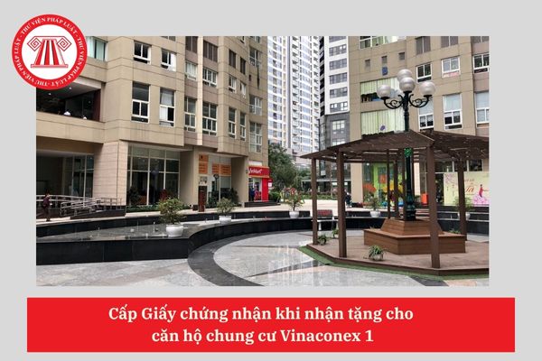 Người nhận tặng cho căn hộ chung cư Vinaconex 1 có được cấp Giấy chứng nhận không?