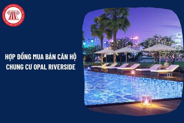 Hợp đồng mua bán căn hộ chung cư Opal Riverside có cần nêu rõ nội dung phần sử dụng chung trong hợp đồng không?