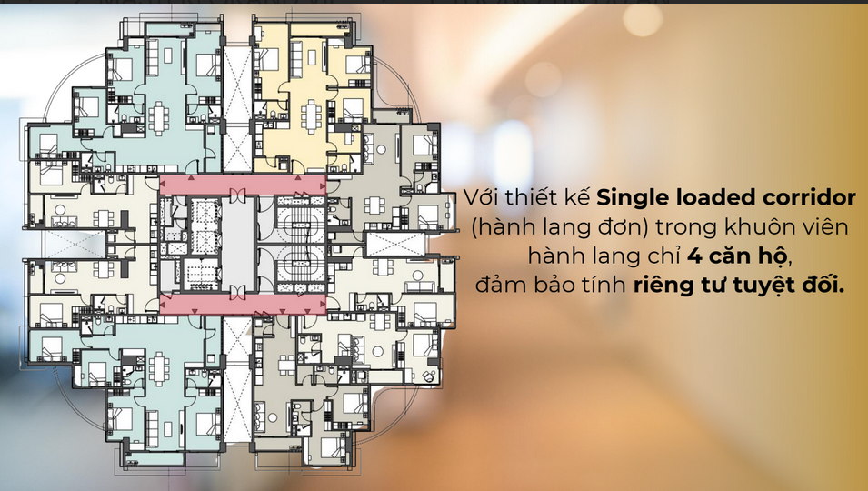 mặt bằng điển hình tòa SPARK
