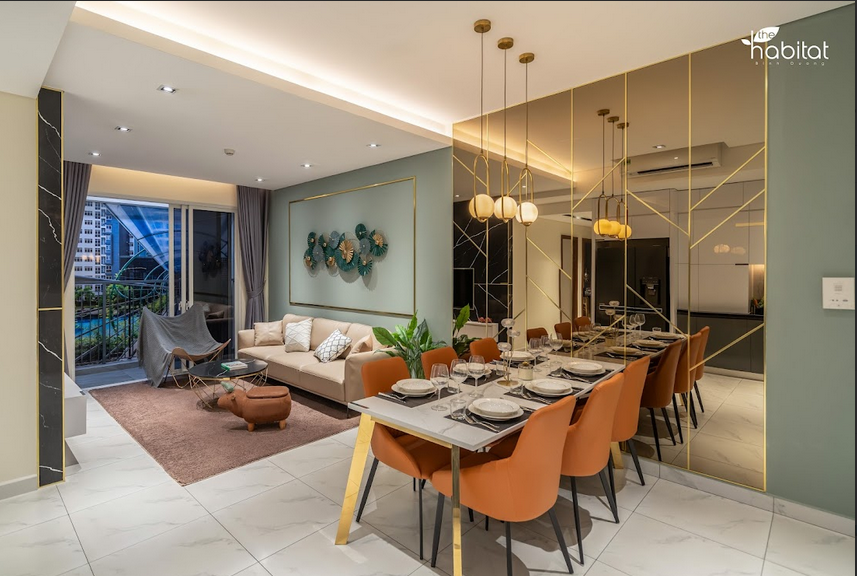 Hình ảnh thực tế căn hộ The Habitat Bình Dương
