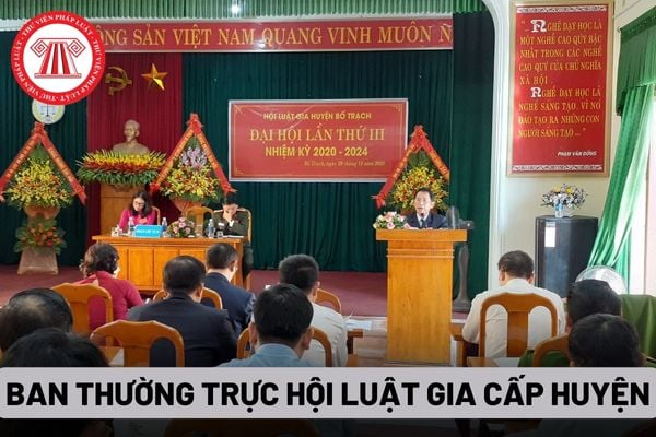 Ban Thường trực Hội Luật gia cấp huyện