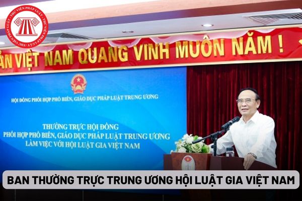 Ban Thường trực Trung ương Hội Luật gia Việt Nam