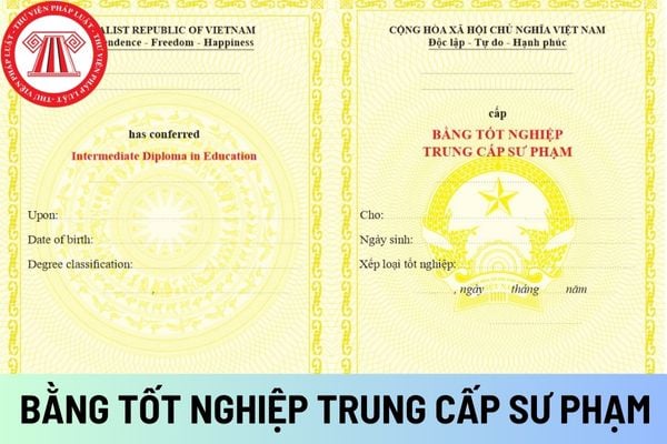 Bằng tốt nghiệp trung cấp sư phạm