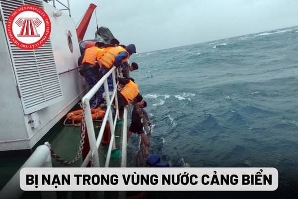 Bị nạn trong vùng nước cảng biển