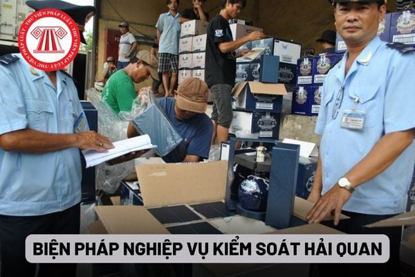 Biện pháp nghiệp vụ kiểm soát hải quan