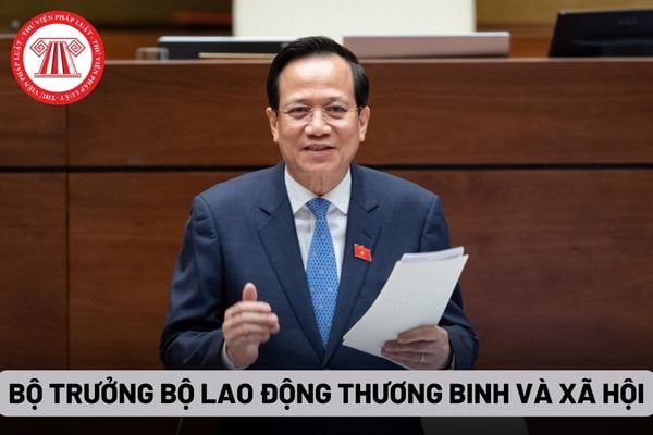 Bộ trưởng Bộ Lao động Thương binh và Xã hội