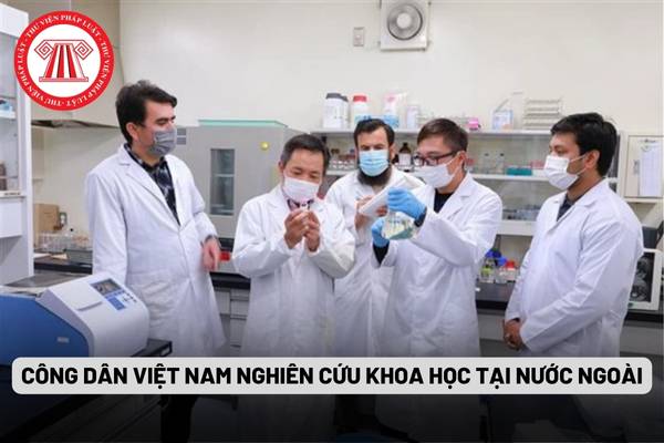 Công dân Việt Nam nghiên cứu khoa học tại nước ngoài