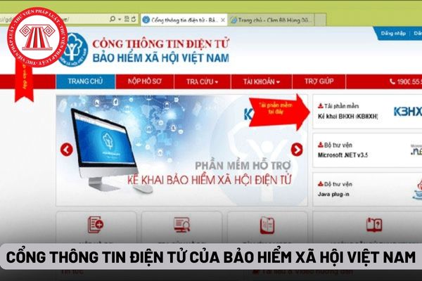 Cổng thông tin điện tử của Bảo hiểm xã hội Việt Nam
