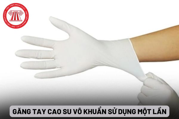 Găng tay cao su vô khuẩn sử dụng một lần