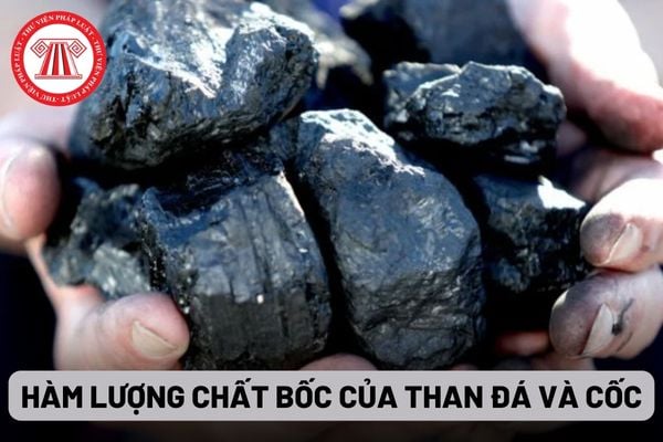 Hàm lượng chất bốc của than đá và cốc