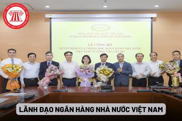 Lãnh đạo Ngân hàng Nhà nước Việt Nam