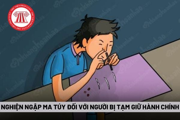 Nghiện ngập ma túy đối với người bị tạm giữ hành chính