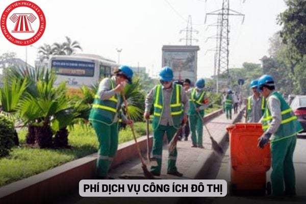 Chi phí dịch vụ công ích đô thị