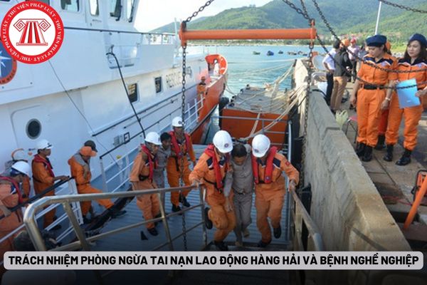 Trách nhiệm phòng ngừa tai nạn lao động hàng hải và bệnh nghề nghiệp