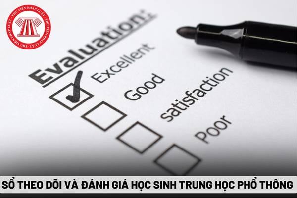 Sổ theo dõi và đánh giá học sinh trung học phổ thông