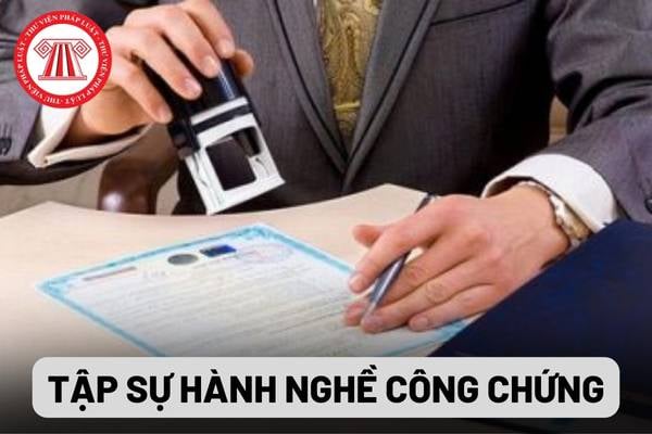 Tập sự hành nghề công chứng