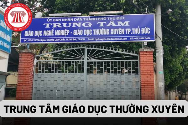 Trung tâm giáo dục thường xuyên