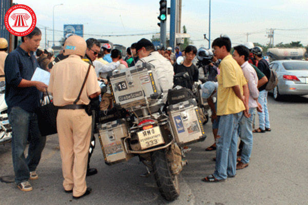 Xe mô tô biển số nước ngoài tham gia giao thông tại Việt Nam