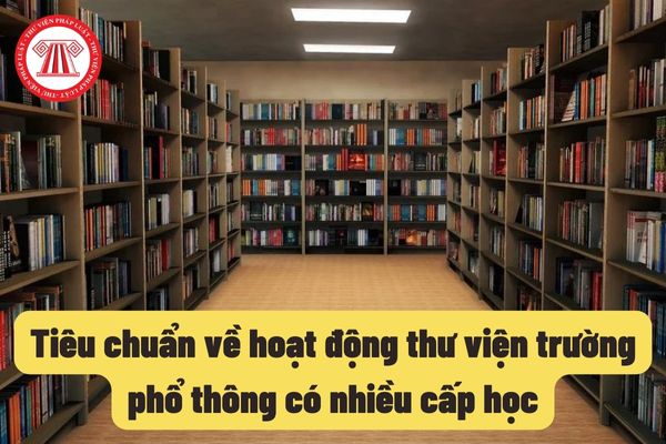 Tiêu chuẩn về hoạt động thư viện trường phổ thông có nhiều cấp học