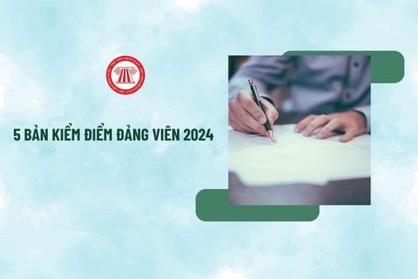 5 Bản kiểm điểm Đảng viên 2024 mới nhất? Cách viết Bản kiểm điểm đảng viên cuối năm 2024 mẫu 2A và 2B chi tiết?