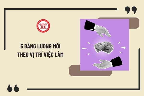 Đã có 5 bảng lương mới theo vị trí việc làm trong năm 2025 chưa? Khi nào có 5 bảng lương mới theo vị trí việc làm?