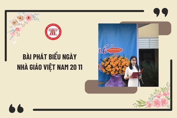 Bài phát biểu ngày Nhà giáo Việt Nam 20 11 ngắn gọn, ý nghĩa? Tổng hợp bài phát biểu 20 11 2024 hay nhất?