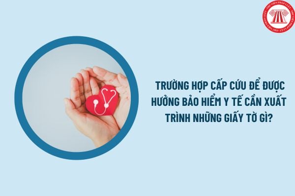 Từ 01/7/2025, trường hợp cấp cứu để được hưởng Bảo hiểm y tế cần xuất trình những giấy tờ gì?