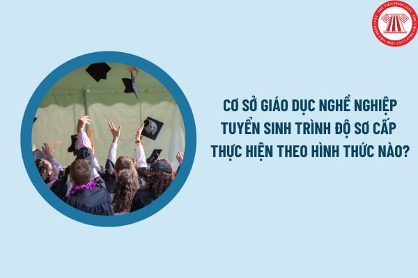 Cơ sở giáo dục nghề nghiệp tuyển sinh trình độ sơ cấp thực hiện theo hình thức nào? Bảo đảm thời gian thực học tối thiểu bao nhiêu giờ?