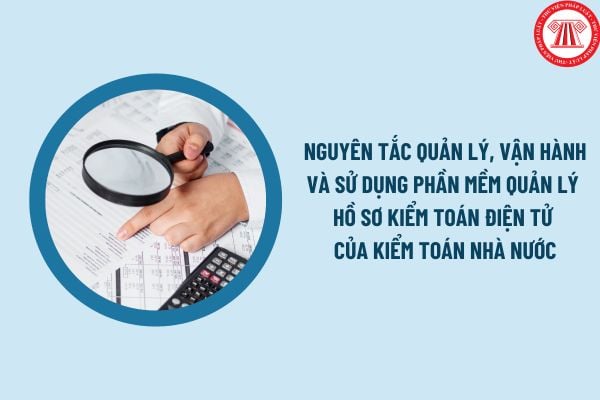 Nguyên tắc quản lý, vận hành và sử dụng phần mềm Quản lý hồ sơ kiểm toán điện tử của Kiểm toán Nhà nước ra sao?