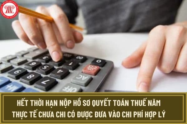 Công ty trả lương cho nhân viên nhưng hết thời hạn nộp hồ sơ quyết toán thuế năm thực tế chưa chi có được đưa vào chi phí hợp lý?