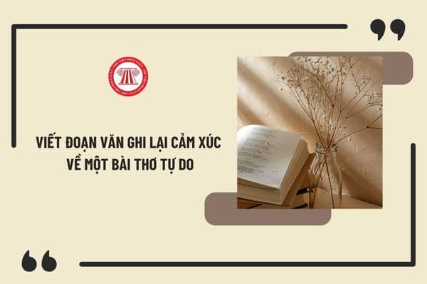 Viết đoạn văn ghi lại cảm xúc về một bài thơ tự do hay, chọn lọc nhất? Yêu cầu cần đạt về đọc hiểu và viết của học sinh lớp 8?