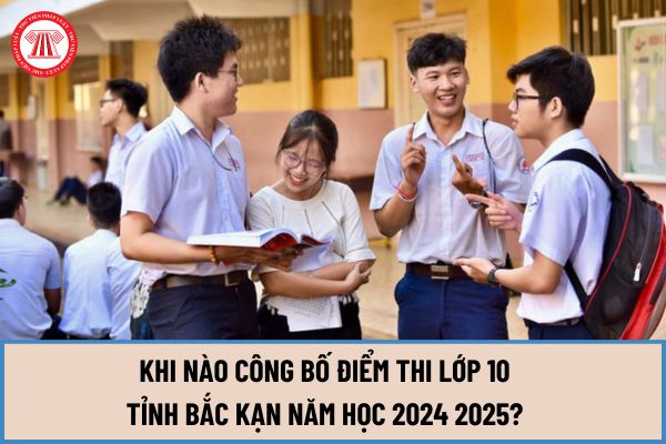Khi nào công bố điểm thi lớp 10 tỉnh Bắc Kạn năm học 2024 2025? Thủ tục nhập học lớp 10 như thế nào?