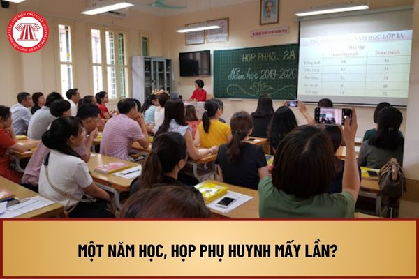 Một năm học, họp phụ huynh mấy lần? Nội dung họp là gì? Tổ chức cuộc họp của Ban đại diện cha mẹ học sinh ra sao?