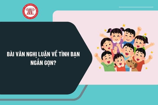 Bài văn nghị luận về tình bạn ngắn gọn? Viết đoạn văn ngắn nêu suy nghĩ của em về tình bạn chọn lọc?