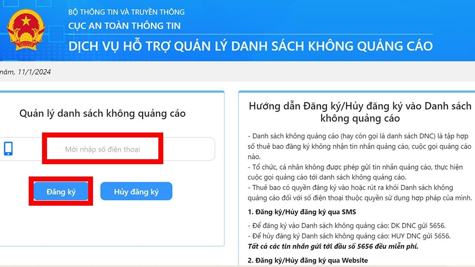 Báo cáo số điện thoại lừa đảo