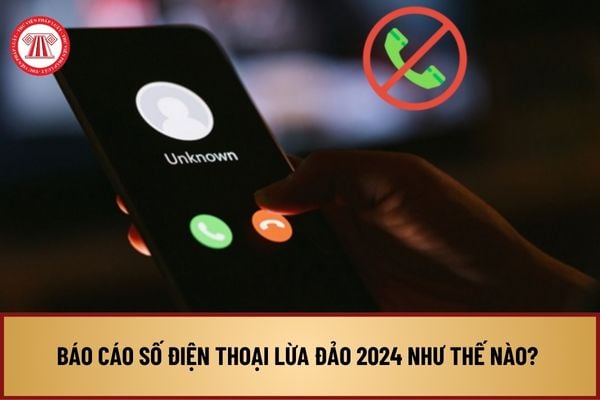 Cách báo cáo số điện thoại lừa đảo 2024 như thế nào? Gọi điện thoại lừa đảo chiếm đoạt tài sản bị phạt tiền bao nhiêu?