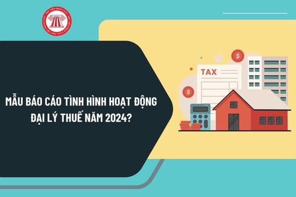 Mẫu báo cáo tình hình hoạt động đại lý thuế năm 2024? Tải mẫu báo cáo tình hình hoạt động đại lý thuế năm 2024 ở đâu?