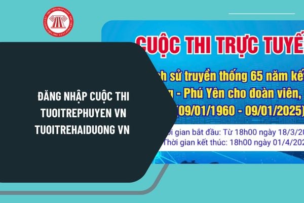 Đăng nhập tuoitrephuyen vn tuoitrehaiduong vn Cuộc thi tìm hiểu lịch sử truyền thống 65 năm kết nghĩa hai tỉnh Hải Dương Phú Yên cho đoàn viên thanh niên?