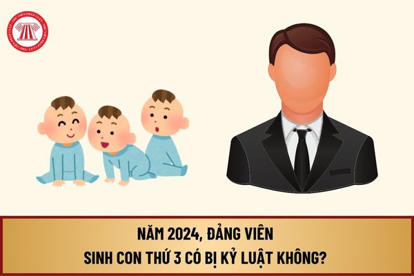 Năm 2024, Đảng viên sinh con thứ 3 có bị kỷ luật không? Đảng viên vi phạm quy định chính sách dân số xử phạt ra sao?