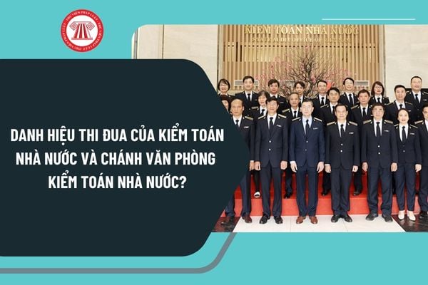 Tổng hợp danh hiệu thi đua của Kiểm toán nhà nước và Chánh Văn phòng Kiểm toán nhà nước tại Quyết định 1917 như thế nào?