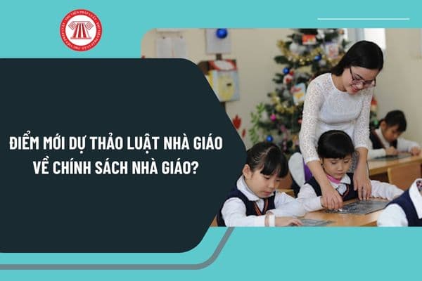 Điểm mới dự thảo Luật Nhà giáo về chính sách nhà giáo theo Tờ trình 656 năm 2024 như thế nào?