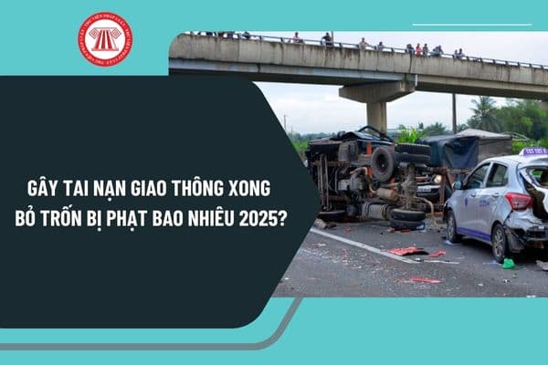 Gây tai nạn giao thông xong bỏ trốn bị phạt bao nhiêu 2025? Ô tô, xe máy gây tai nạn giao thông xong bỏ trốn phạt bao nhiêu?