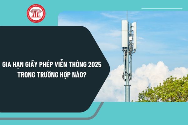 Gia hạn giấy phép viễn thông 2025 trong trường hợp nào? Hồ sơ đề nghị gia hạn giấy phép kinh doanh dịch vụ viễn thông?