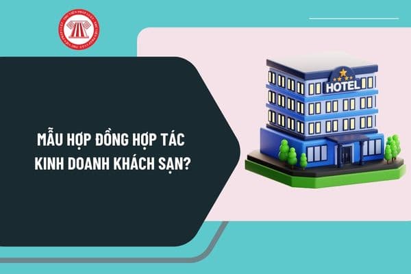 Mẫu hợp đồng hợp tác kinh doanh khách sạn mới nhất? Hướng dẫn lập mẫu hợp đồng hợp tác kinh doanh khách sạn?