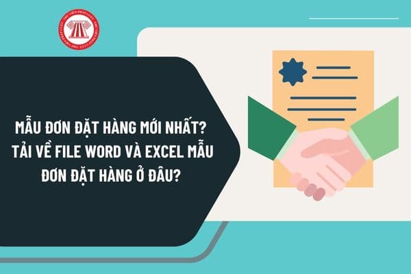 Mẫu Đơn đặt hàng mới nhất? Tải về file Word và Excel mẫu Đơn đặt hàng ở đâu? Hướng dẫn lập đơn đặt hàng thế nào?